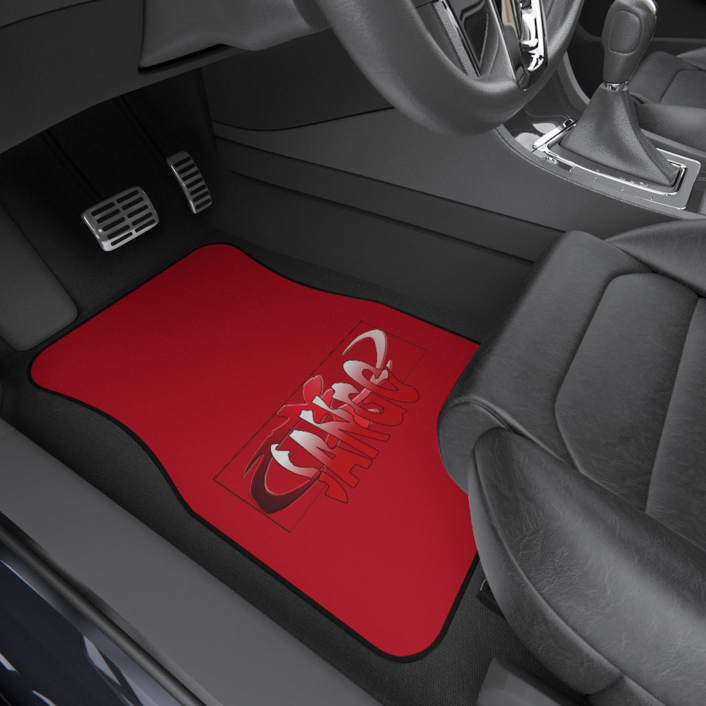 Red Car Mats (Set of offers 4)