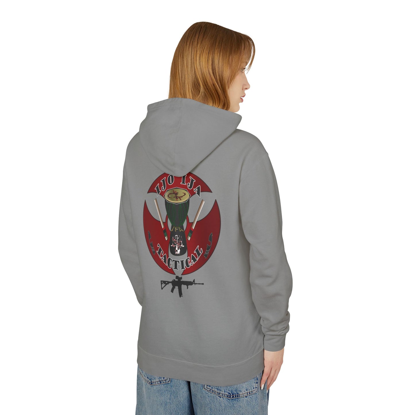 Unisex Lightweight Hooded Sweatshirt
