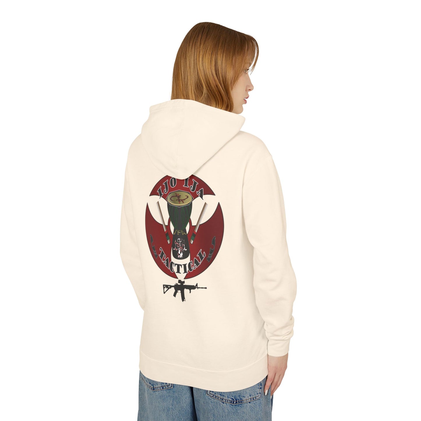 Unisex Lightweight Hooded Sweatshirt
