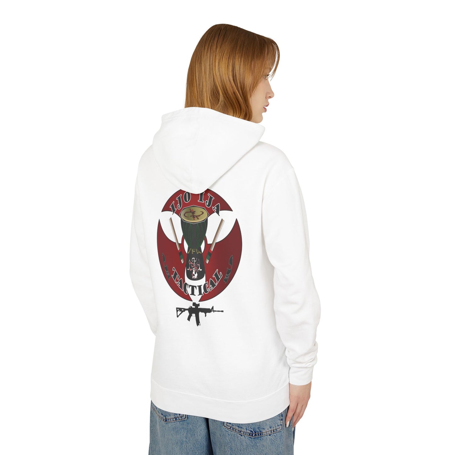 Unisex Lightweight Hooded Sweatshirt