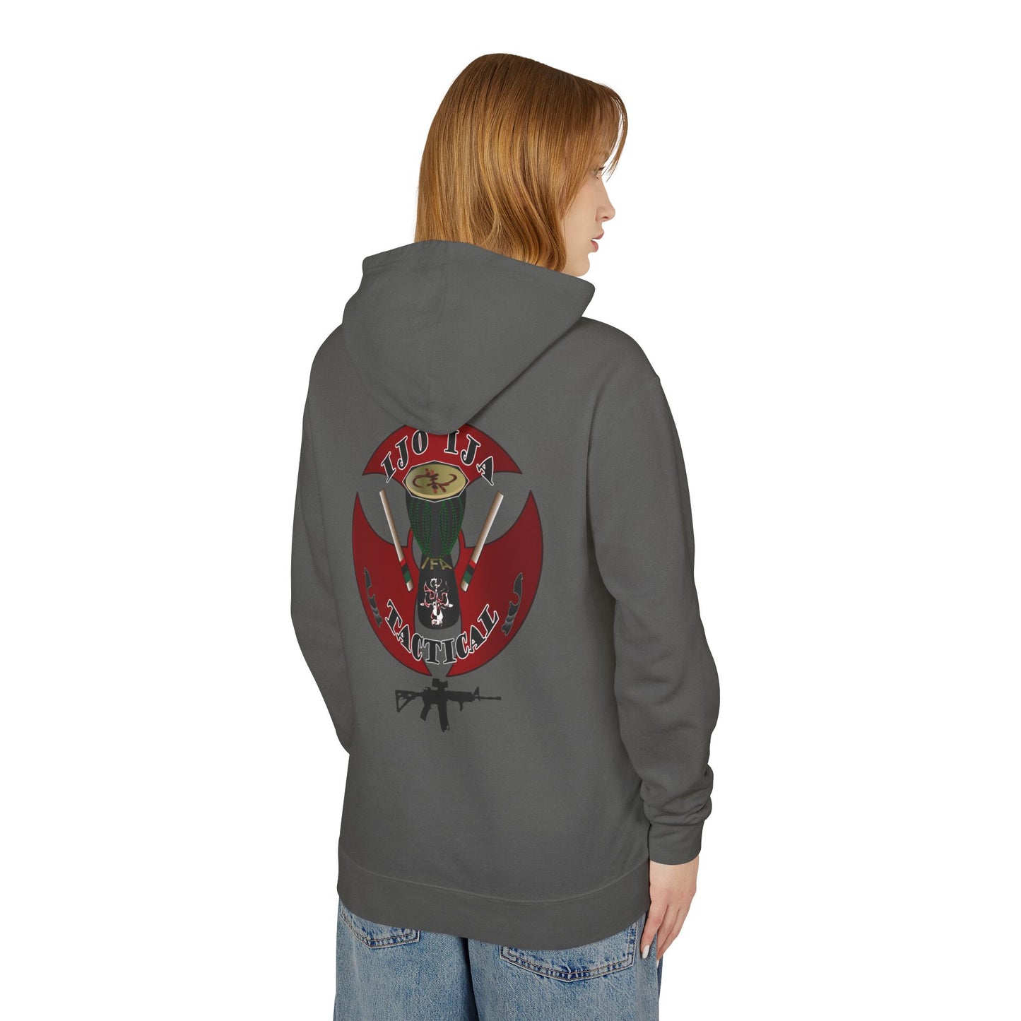 Unisex Lightweight Hooded Sweatshirt