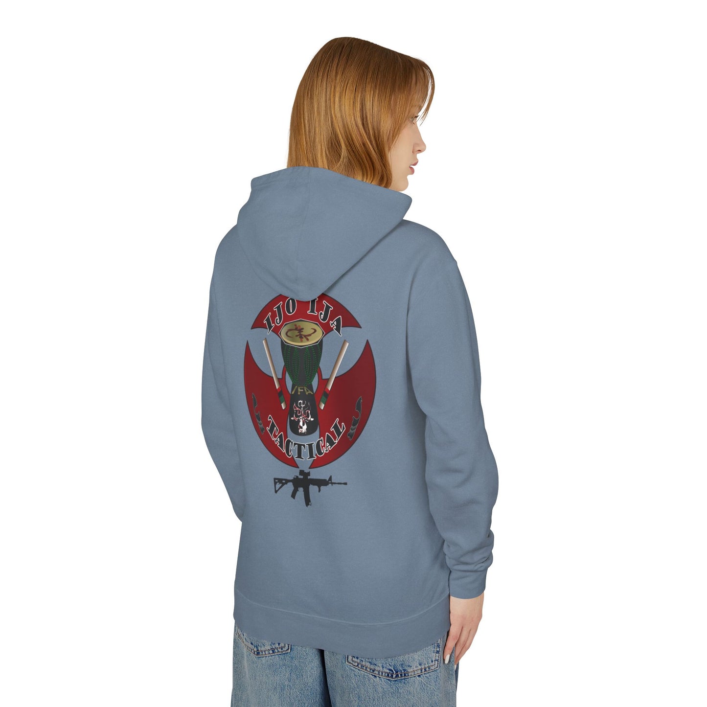 Unisex Lightweight Hooded Sweatshirt