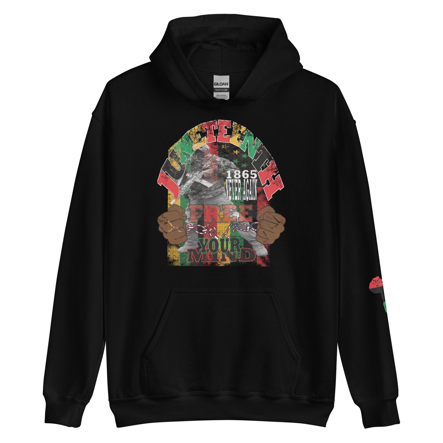 Juneteenth Tactical Unisex Hoodie