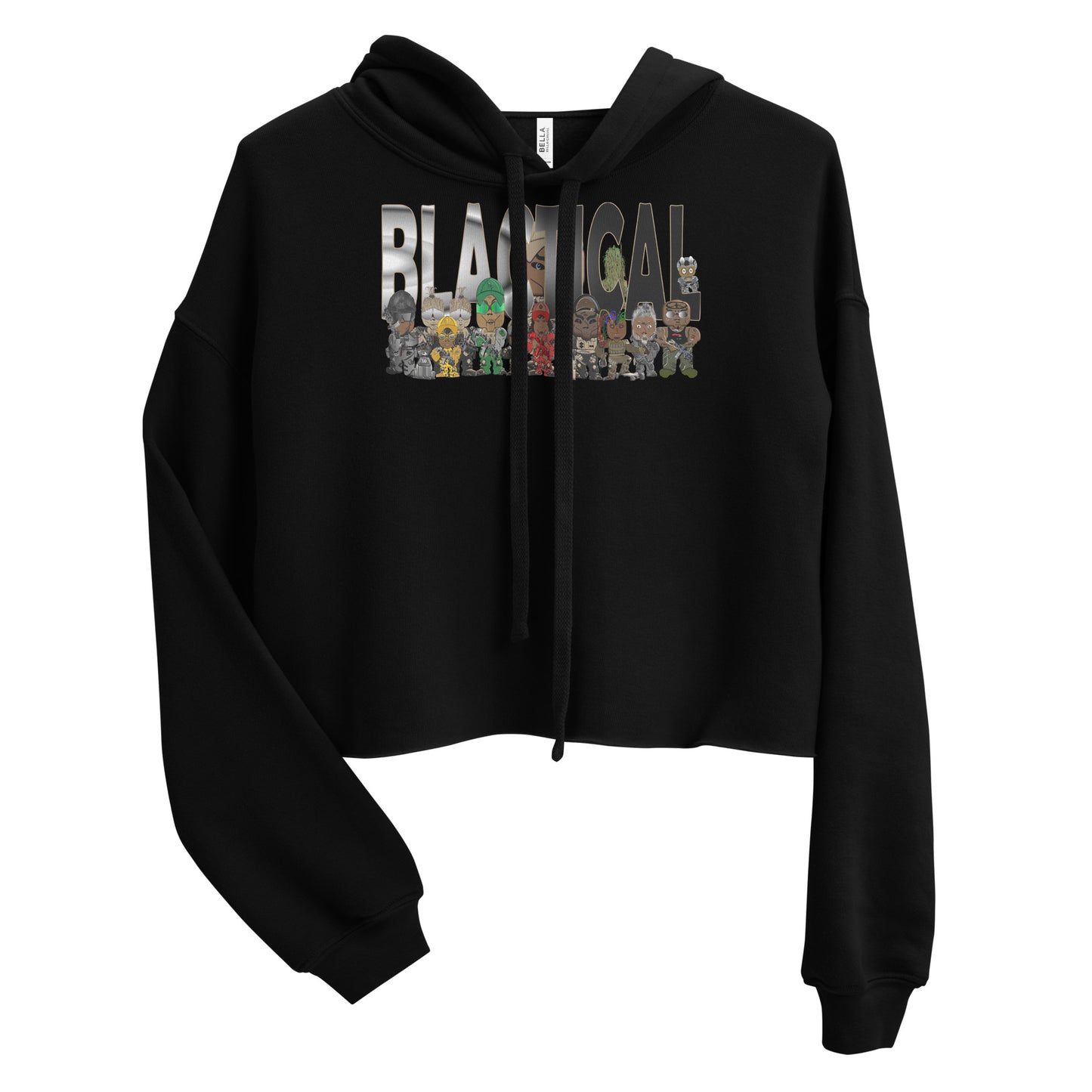 BLACTICAL (LIL MA) Crop Hoodie