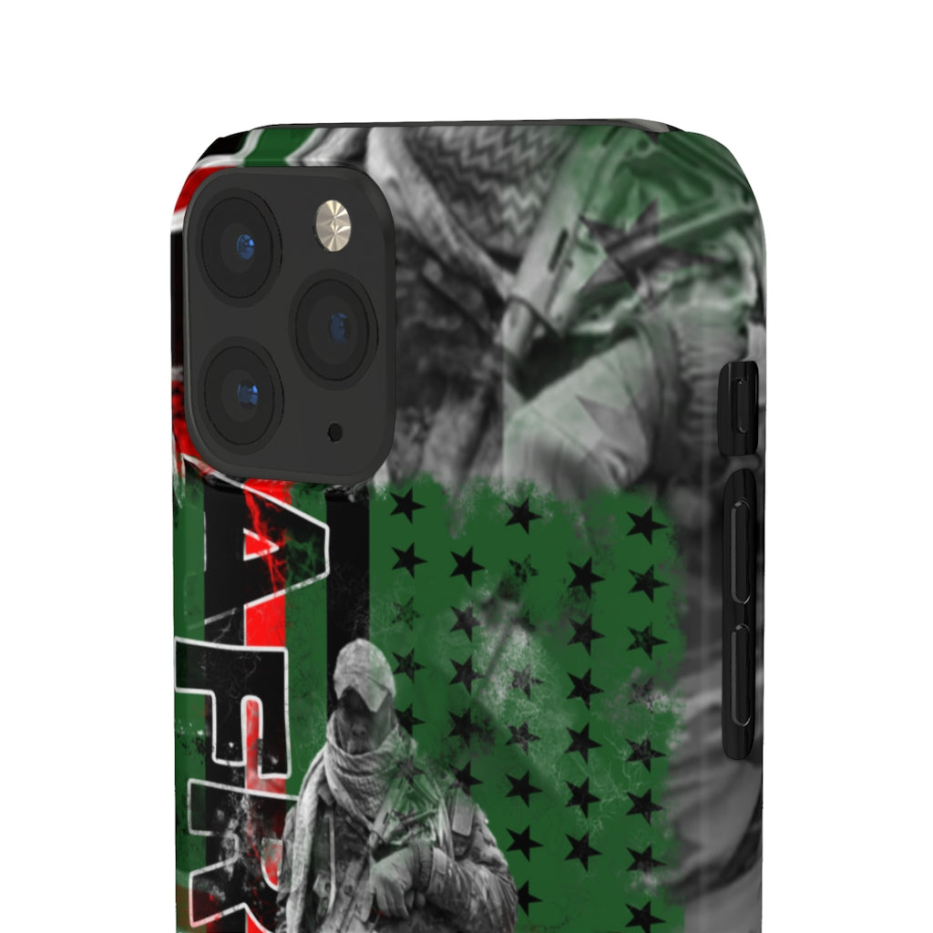 Snap Cases (AFRICAN / AMERICAN FLAG LONE OP)