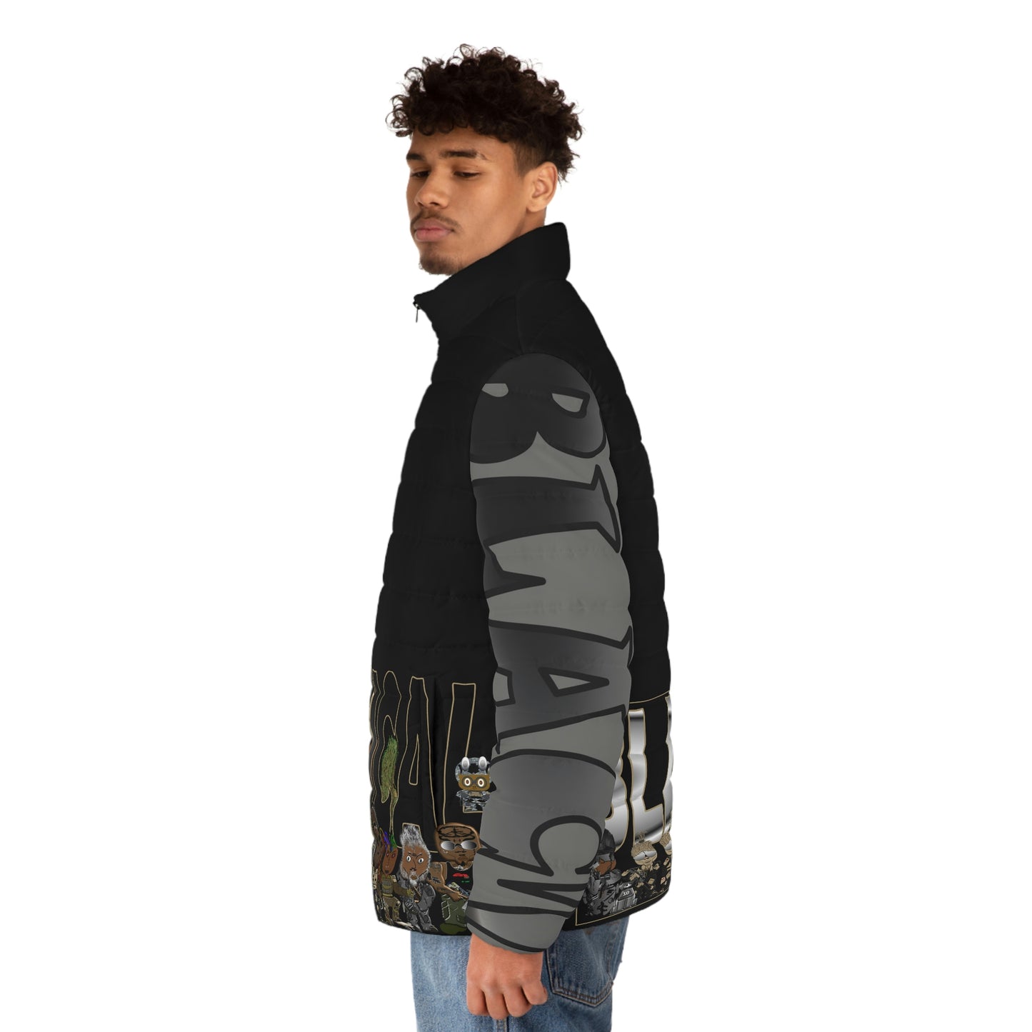 Men's Puffer Jacket (BLACTICAL)