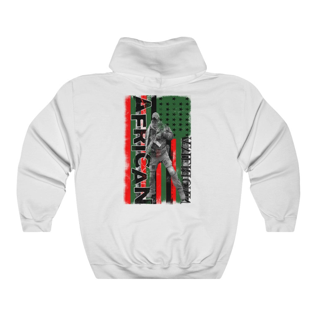 White Unisex Heavy Blend™ Hooded Sweatshirt (BLAC 2 BASICS)