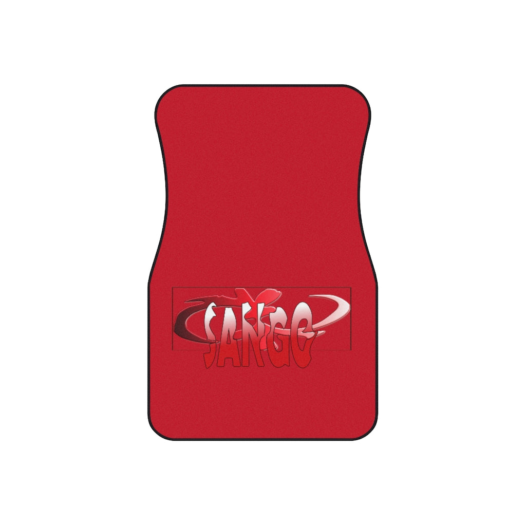 (SANGO RED) Car Mats (Set of 4)