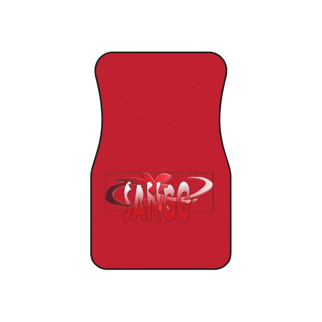 (SANGO RED) Car Mats (Set of 4)