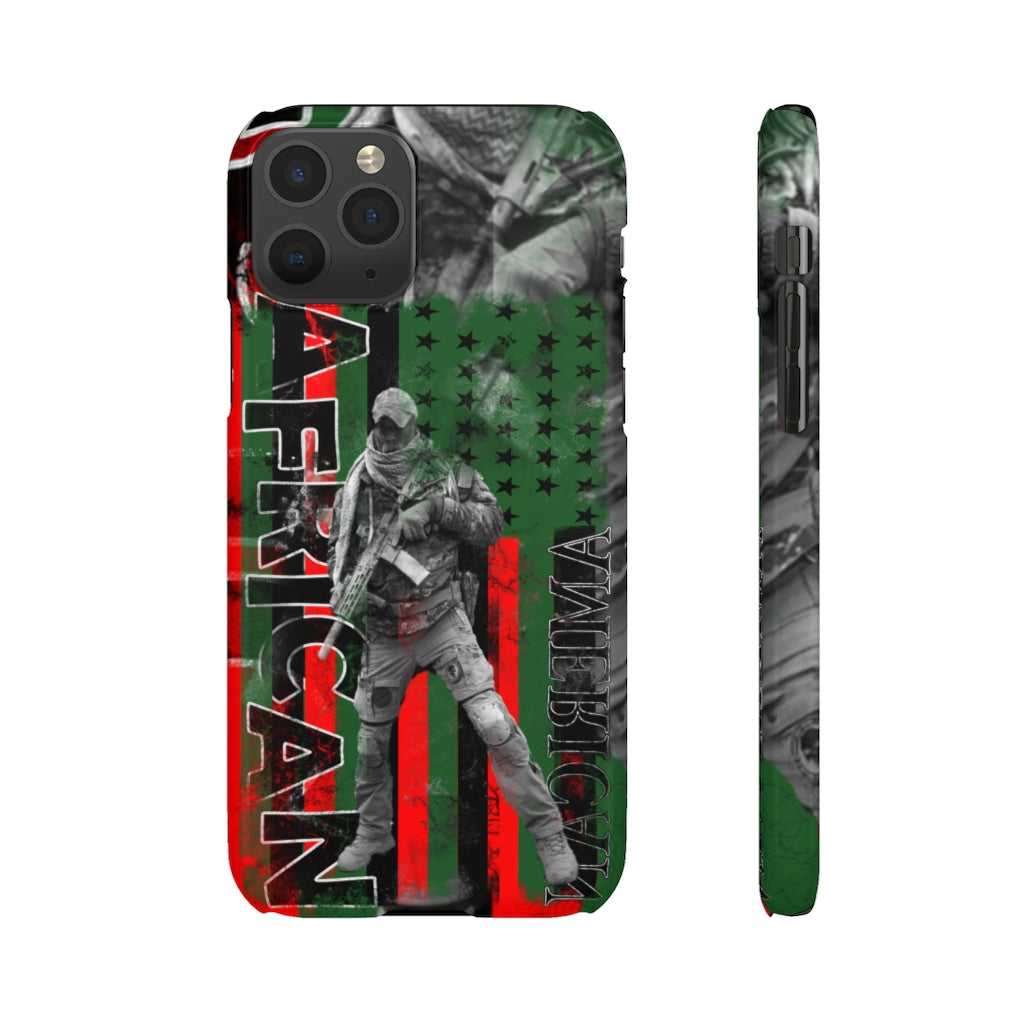 Snap Cases (AFRICAN / AMERICAN FLAG LONE OP)