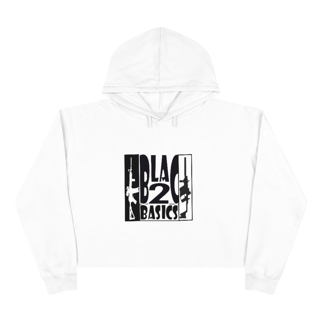 White Crop Hoodie (BLAC 2 BASICS M4