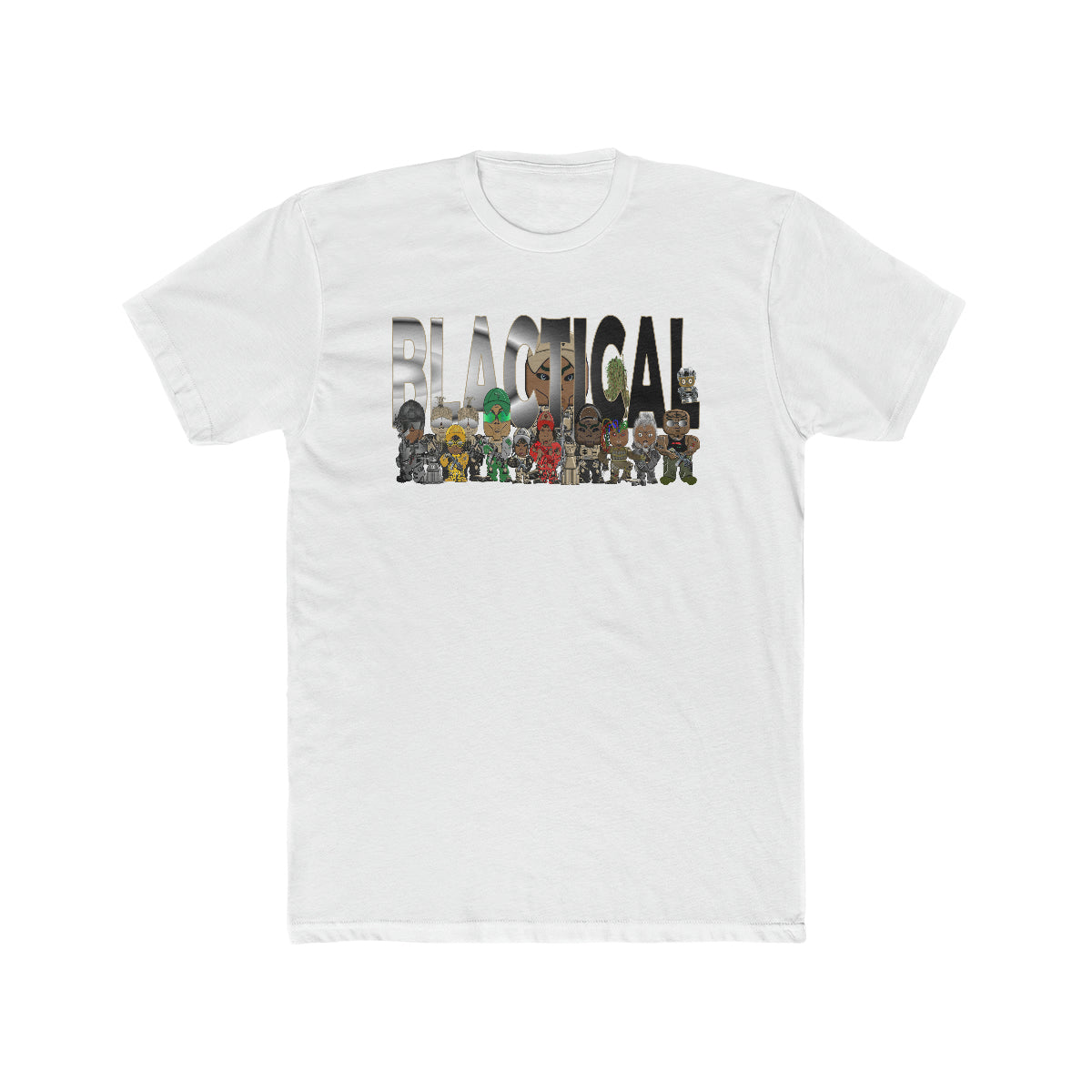 Men's Cotton Crew Tee Team Blactical