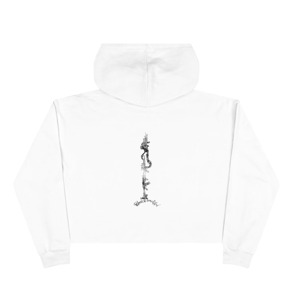 White Crop Hoodie (BLAC 2 BASICS M4