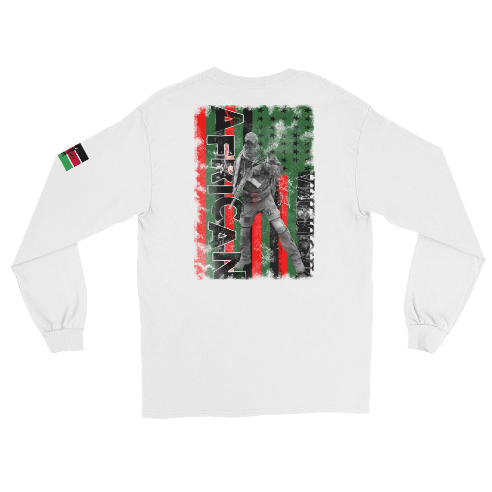 Men’s Long Sleeve Shirt (BLAC THANG) L/O