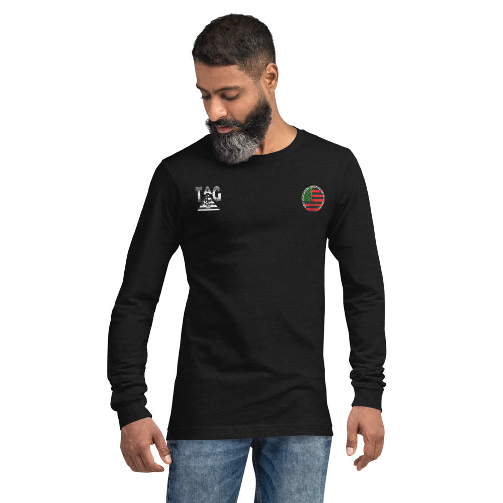 Unisex Long Sleeve Tee (Black Owned) BACK LOGO