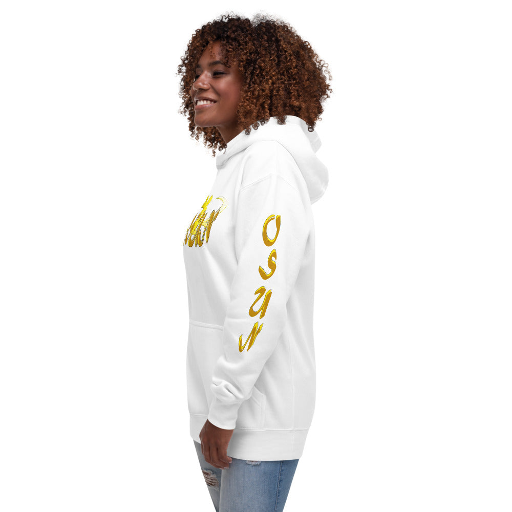 WHITE Unisex Hoodie (OSUN)